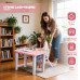 Study Table & Chair Set (Light Pink)