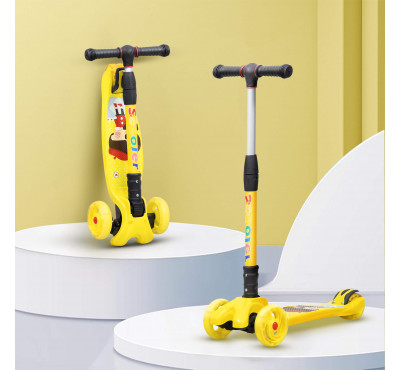 Freewheel Kick Scooter (Yellow)