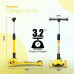 Freewheel Kick Scooter (Yellow)