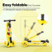Freewheel Kick Scooter (Yellow)