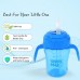 2 in 1 Spout & Straw Sipper Cup 250ml (Blue Yellow)