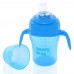 2 in 1 Spout & Straw Sipper Cup 250ml (Blue Yellow)