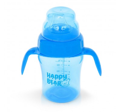 2 in 1 Spout & Straw Sipper Cup 250ml (Blue Yellow)