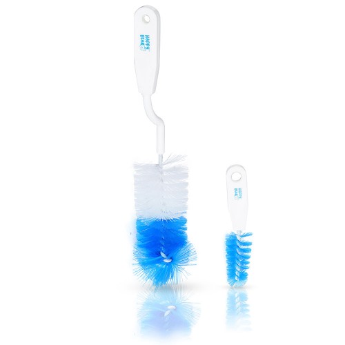 Bottle & Nipple Cleaning Brush, Set of 2 (Blue)