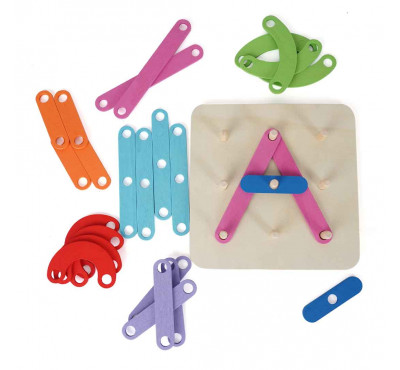 Alphabets & Numbers Construction Game