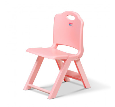 Foldable Kids Chair (Light Pink)