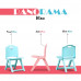 Set of 2 Foldable Kids Chair (Light Pink & Light Blue)