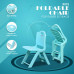Foldable Kids Chair (Light Blue)