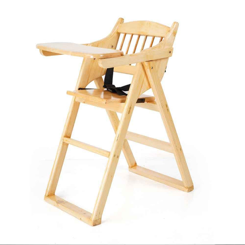 Wooden High Chair (Foldable) Wooden High Chair (Foldable)