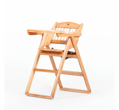 Wooden High Chair (Foldable) 