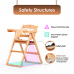 Wooden High Chair (Foldable) 