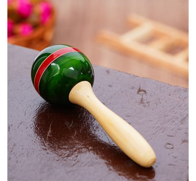 Maraca Rattle (Green)