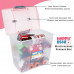 Multipurpose Storage Box - 16 Ltr (Large) (Pink)