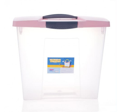 Multipurpose Storage Box - 16 Ltr (Large) (Pink)