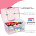 Multipurpose Storage Box - 10 Ltr (Medium) (Pink)