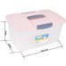Multipurpose Storage Box - 10 Ltr (Medium) (Pink)