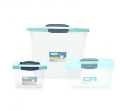 Pack of 3 - Multistorage Box (Blue)