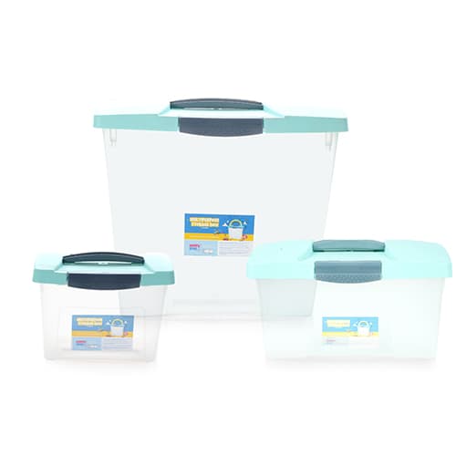 Pack of 3 - Multistorage Box (Blue)