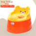 Bear Potty Seat(Yellow with Orange)
