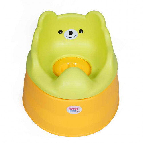 Bear Potty Seat(Yellow with Green)