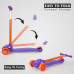 Scootex Kick Scooter (Purple Orange)