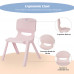 Set of 2 Chairs(Light Pink)