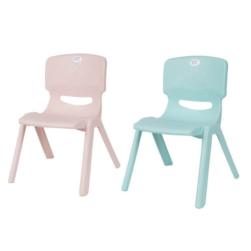 Set of 2 Chairs (LightPink & LightBlue)