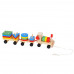 Shape Sorting & Stacking Pull Train