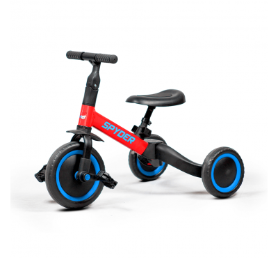 Spyder 3 In 1 Tricycle (Red)