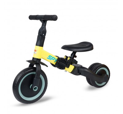 Spyder 3 In 1 Tricycle (Yelllow)