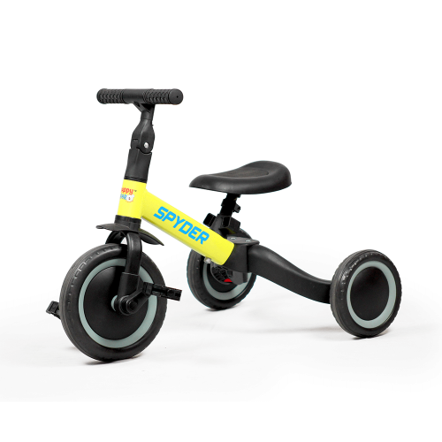 Spyder 3 In 1 Tricycle (Yelllow)