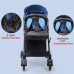 2 in 1 Stroller cum Rocker (Blue)