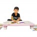 Study Table & Chair Set (Light Pink)