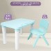 Study Table & Chair Set (Light Blue)